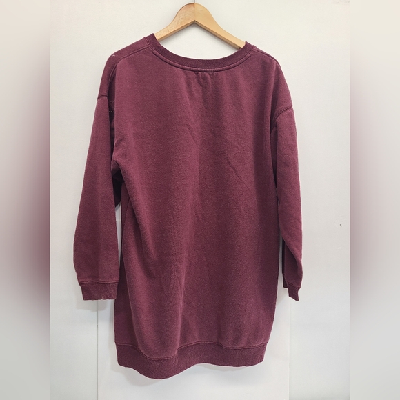 Garage burgundy large sweatshirt - Picture 4 of 6